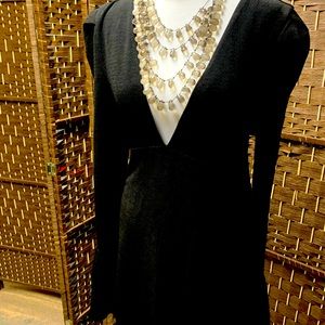 Aloha Bundle- Free People Plunging Black Dress